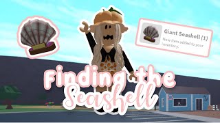 How To Find The Seashell Trophy In Bloxburg Free Item [upl. by Rodgers993]