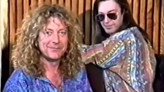 Robert Plant  Press Conference Prague 1993 [upl. by Humph]