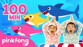 Baby Shark More and More  Compilation  Baby Shark Doo Doo Doo  Kids Songs  Pinkfong Baby Shark [upl. by Curnin]