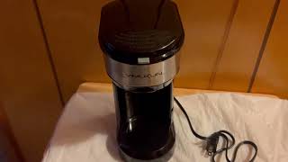 Vimukun Single Serve Coffee Maker Review Easy To Use And Works Great Reliable Too [upl. by Smalley]