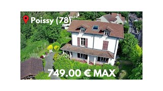 Maison 125 m2📍POISSY💰749 K€🗝️Style rétro 1930 sur TERRAIN 1141 m2 [upl. by Old]