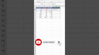 How to Multiply Cells in Excel  Multiplication function in Excel Shorts [upl. by Javler]