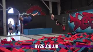 RYZE  Awesome Indoor Trampoline Parks in Scotland [upl. by Eyla201]