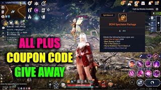 Black Desert Mobile ALL PLUS Coupon Code GiveAway [upl. by Nagah850]