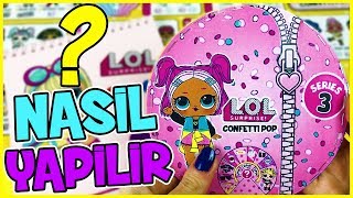 LOL Surprise Oyuncak Confetti Pop LOL Günlüğü Nasıl Yapılır Dila Kent [upl. by Howell]