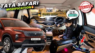 Tata Safari Facelift Modification🔥 Safari Modified😍 [upl. by Chilton455]