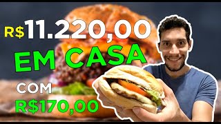 COMO MONTAR UM DELIVERY DE LANCHES EM CASA EM 12H [upl. by Enniotna]