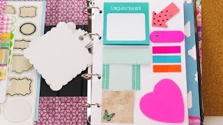 DIY Kalender gestalten  Postit Sammlung  Neue Seite im Planer selber machen  DIY Inspiration [upl. by Burdelle]