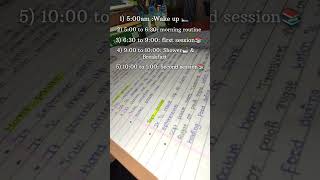 Time table for exam studytime examstrategy studytips101 shortsfeed ytshorts viralshort [upl. by Chickie291]