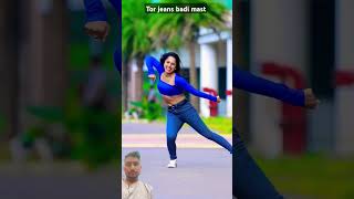 Tor jeans badi mast youtubeshorts shorts trending dance [upl. by Sikras50]