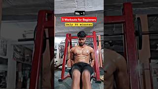 5 workouts for beginners only 35 minutes exerciseforbeginners motivation workouttips fitnesstips [upl. by Rolo]