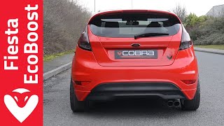 Ford Fiesta 1L EcoBoost Resonated Catback Performance Exhaust by Cobra Sport [upl. by Anelliw]