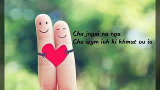 Ham myllin ia nga jaintia emotional love song lyrics video [upl. by Cynthie]