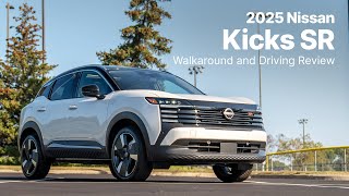 2025 Nissan Kicks  SR Trim  Walkaround and Driving Review  First Look [upl. by Sackville]