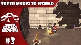 SGB Play Super Mario 3D World  Part 3  I See A Big Silhouetto Of A Turtle [upl. by Koser]