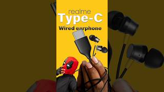 Realme TypeC wired Earphone 🔥🔥 shorts techpoolshorts [upl. by Sidonnie336]