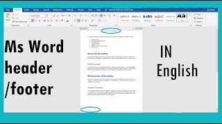 Numbered Headings and Subheadings  Microsoft Word Tutorial [upl. by Kusin275]