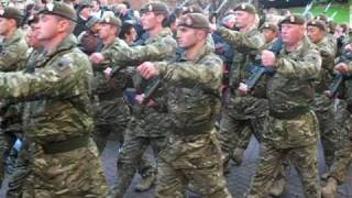 Mercian Regiment March Through Birkenhead [upl. by Riobard360]