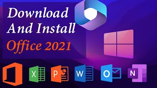 Download and install Original Office Profressional 2021 for free  Step by Step Guide [upl. by Ulysses]