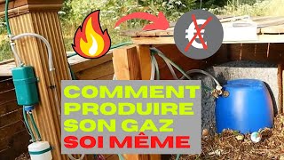 COMMENT PRODUIRE SON PROPRE GAZ POUR PAS UN ROND ou presque [upl. by Ydasahc163]