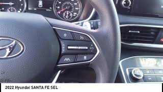 2022 Hyundai SANTA FE Orange CA U42770 [upl. by Aubin314]