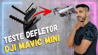 UNBOXING E TESTE DEFLETOR  DJI MAVIC MINI [upl. by Ydnamron]