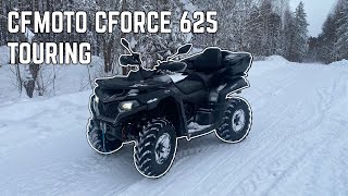 CFMOTO CFORCE 625 TOURING IN THE SNOW [upl. by Docile149]