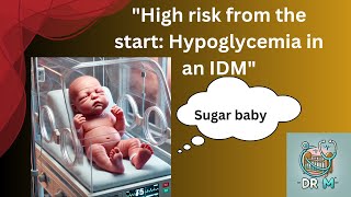 Hypoglycemia in an Infant of a Diabetic Mother [upl. by Eneli542]