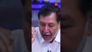 Se calientan los ánimos en debate de Carlos Marín y Noroña milenioshorts [upl. by Esidarap854]