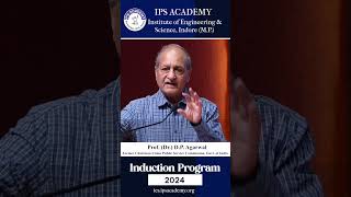 IES Induction Program 2024Prof Dr D P Agarwal [upl. by Ainirtac815]