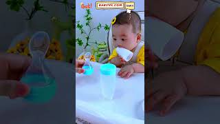 Is Your Baby’s Food Always Spilling Everywhere This Squeeze Bottle with Spoon Is the Solution baby [upl. by Natika]