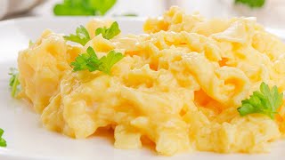 How To Make Scrambled Eggs With Cheese  The REALLY Good Kind [upl. by Nylirret]