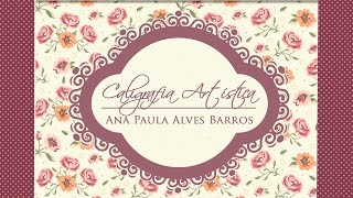 CURSO PROFISSIONAL DE CALIGRAFIA COPPERPLATE1 Exercícios [upl. by Atwood]