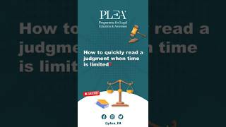 How to quickly read a judgment when time is limited Judgments Headnote Operativepart [upl. by Ellenahc]