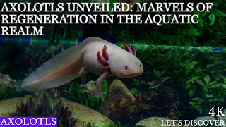 Axolotls Unveiled Marvels of Regeneration in the Aquatic Realm [upl. by Goldfarb]