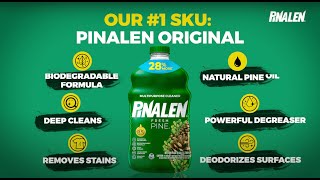 Real Scents for a Powerful Clean  PINALEN MultiPurpose Cleaners [upl. by Fabria771]