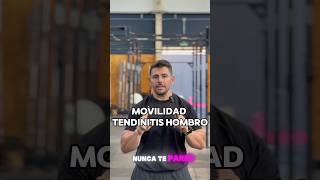 tendinitis tendinite shouldermobility shoulderworkout personaltrainer mobilityworkout tips [upl. by Carbone]