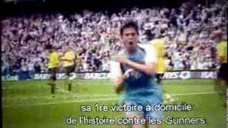 Joey Barton classic goal celebration against Arsenal season 20062007 [upl. by Odidnac630]