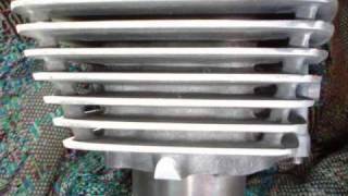 Honda Chopper Project Video 39 CYLINDER BLASTING  PCOATING [upl. by Kciregor]