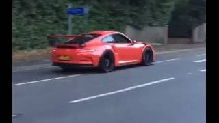 Porsche 991 GT3 RS X Fi Exhaust Loud Sound  This is POWER [upl. by Rehpotsyrk]