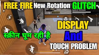 Free Fire Display And Touch Problem  Screen Rotating New Setting  Free Fire Screen Ghoom Rahi H [upl. by Kciredec798]