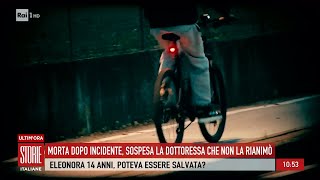 Morta dopo incidente sospesa la dottoressa  Storie italiane 11112024 [upl. by Twitt493]