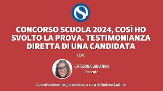 Concorso scuola infanzia e primaria il racconto di Caterina quotCosì ho passato la prova scrittaquot [upl. by Eserehs]