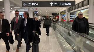 Entering the Departure Area at Toronto Pearson International Airport Canada [upl. by Chavey622]