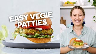 Easy vegie patties  Make yourself at home with Woolworths [upl. by Tybald]