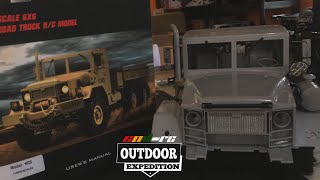 Cross RC HC6 6x6 Military Truck Kit Build Series Part 4  Cab Assembly [upl. by Cale]