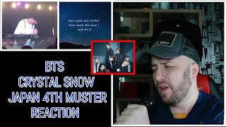 BTS CRYSTAL SNOW LIVE PERFORMANCE  REACTION  JIN WITH THE TRIPLE HIGH NOTE HELLO [upl. by Pacian]