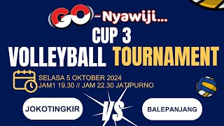 🔴 LIVE STREAMING VOLLEYBALL TURNAMEN GO NYAWIJI CUP 3 2024 DSN BLIMBING KOPEN VS BALEPANJANG [upl. by Barret]