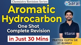 Aromatic Hydrocarbons One Shot Revision Chemistry Class 11 NEET JEE  eSaral  Prateek Sir [upl. by Cohe]