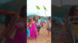 🏖️ Best Beach Maresias São Paulo  Brazil shorts beach praia travel beachbrasil [upl. by Ahsilyt]